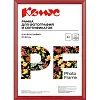 Рамка А4 21x30 см Комус/ATTACHE пластиковый багет 14мм красная
