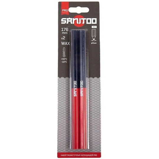 Набор разметочных двухсторонних карандашей SANITOO PRO, 2 шт