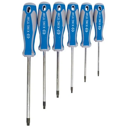 Набор отверток, Torx, 6 предметов KING TONY