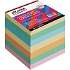 Блок для записей в подставке Attache Economy 9х9х9, 5 цветов, 65 г