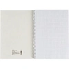 Тетрадь общая Attache Cristal,120л,клет,А4,спир,обл.мел.карт