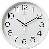 Часы настенные круг d=30см, корпус белый Классика арт.3027-121W
