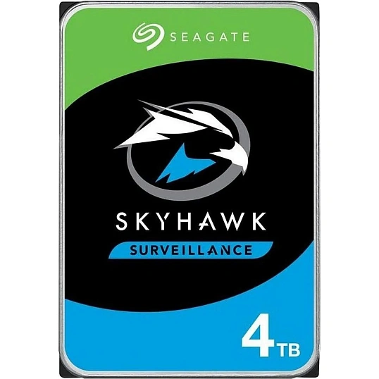 Жесткий диск Seagate SkyHawk 4TB, SATA, 5900rpm, 256MB(ST4000VX016)