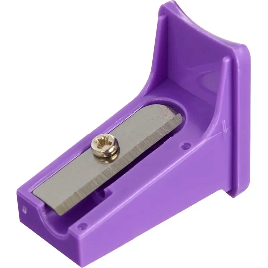 Точилка ручная M&G, 1 отв., контейнер, ассорти