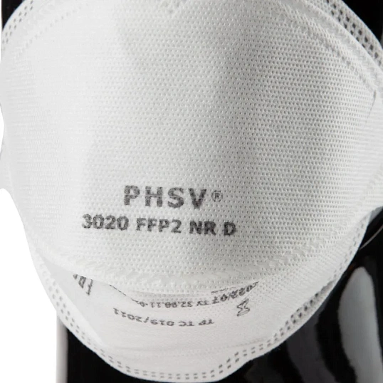 Полумаска фильтрующая PHSV 3020 без кл FFP2 до 12ПДК 10шт/уп