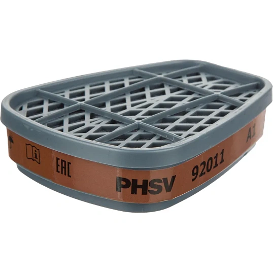 Фильтр противогазовый PHSV 92011, А1, 2 шт/уп
