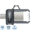Флеш-память SanDisk Ultra Dual Drive, 256Gb, USB 3.0, miUSB, SDDD3-256G-G46