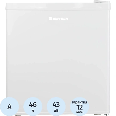 Холодильник BigTech FD46W, однокамерный