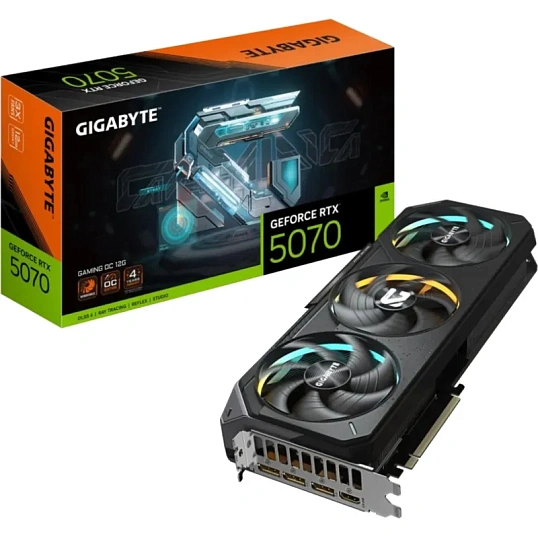 Видеокарта GIGABYTE RTX5070 12GB (GV-N5070GAMING OC-12GD)