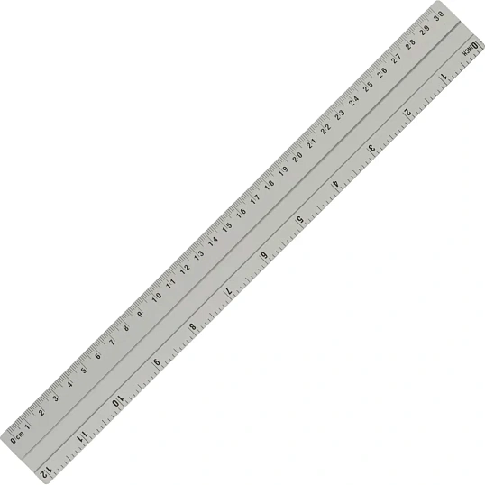 Линейка металлич. 30см Attache Line