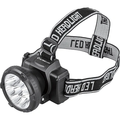 Фонарь налобный Ultraflash 9LED,акк220,0,5Ач