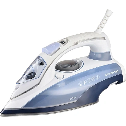 Утюг Polaris PIR 3074 SG AA 3m Белый/Голубой