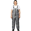 Полукомбинезон рабочий зимний женский з46-ПК серый (р.56-58) 170-176