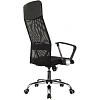 Кресло VB_EChair-508 TTW сетка/ткань/кожзам  черный хром