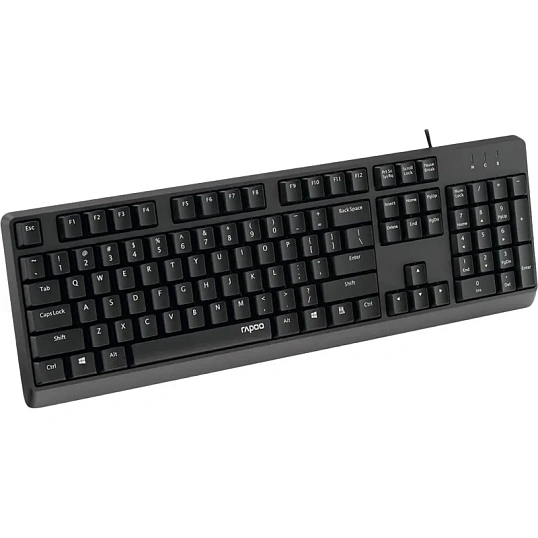 Набор клавиатура+мышь RAPOO (NX1500) проводной черный