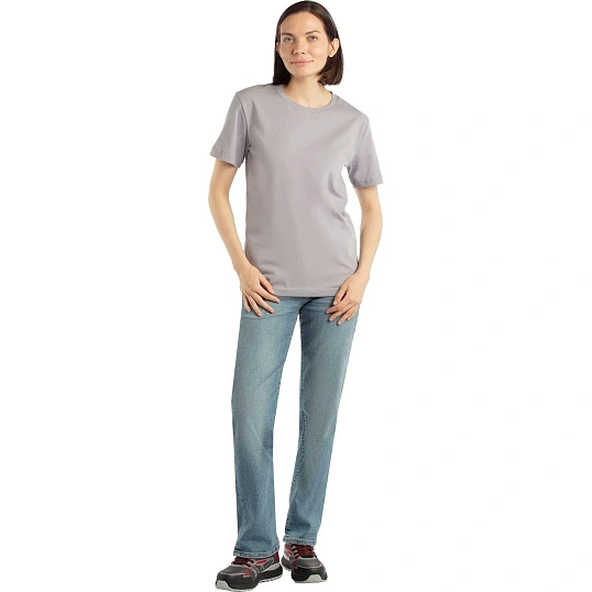 Футболка Ф01 (160 г.) с кор.рукавом св.серый(XXXXL)