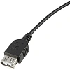 Удлинитель (OAVDC009) USB 2.0 AM/AF, 1.8м, чер