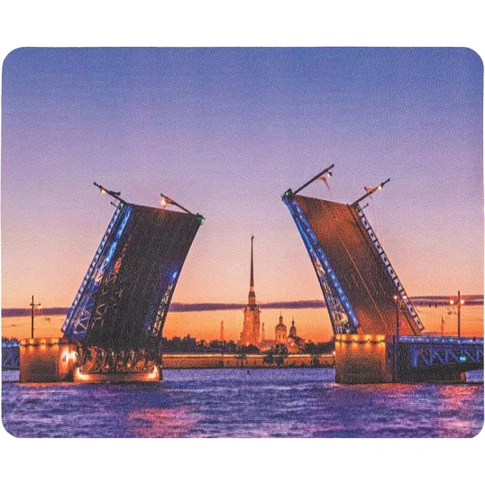 Коврик для мыши HMP0015 иск.кожа/22х18х0,12