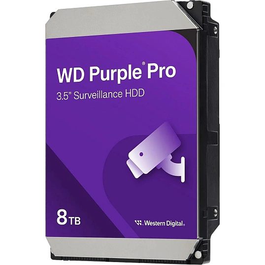 Жесткий диск Western Digital Purple 8TB, SATA, 7200rpm, 256MB(WD8002PURP)
