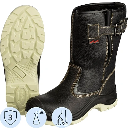 Сапоги ПУ/ТПУ, КП, ИМ (TMS390CW) р.44