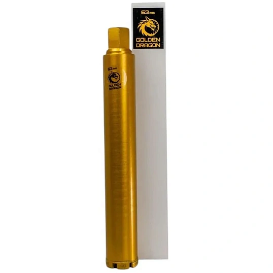 Коронка алмазная 1 1/4 063/400/6 сегм. По бетону Golden Dragon