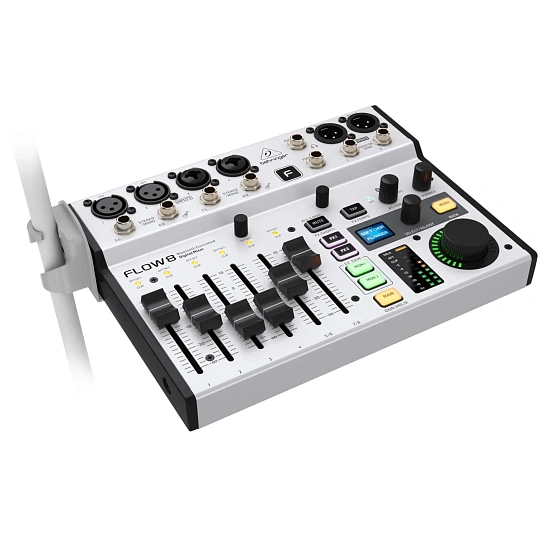 Микшерный пульт Behringer FLOW 8, цифровой, 8 кан, USB, Bluetooth