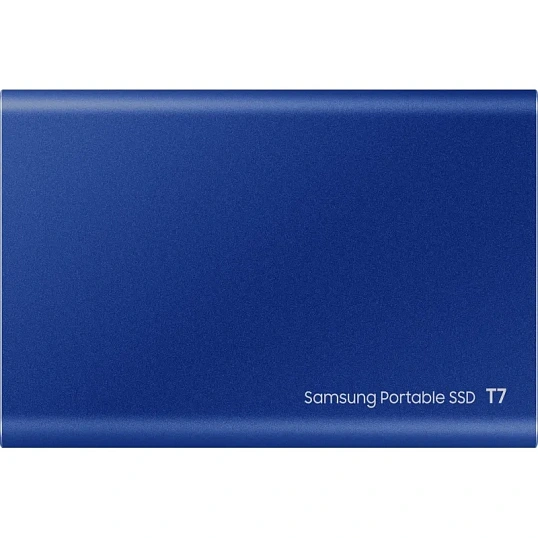 Портативный SSD Samsung T7, 2Tb, Indigo Blue (MU-PC2T0H/WW)