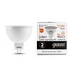 Лампа светодиодная Gauss LED Elementary MR16 GU5.3 5.5Вт 3000К, 13516