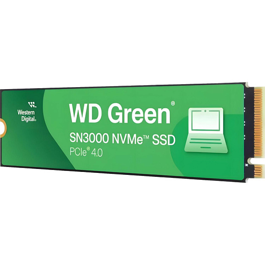 SSD накопитель WD Green SN3000 1Tb M.2 PCIe 4.0(WDS100T4G0E)