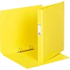 Папка на 2-х кольцах 35мм  желтая Россия