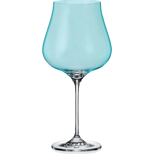 Набор бокалов для красн вина LIMOSA Бирюзовая чаша, 740мл 2шт, БСС0566