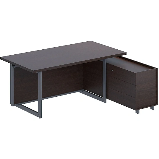 Стол IN FORMANT 286S003 1900х1607х768 Венге