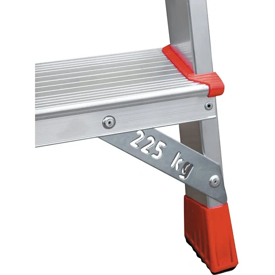 Стремянка алюминиевая Новая Высота NV 3115 1х8ступ 3115108