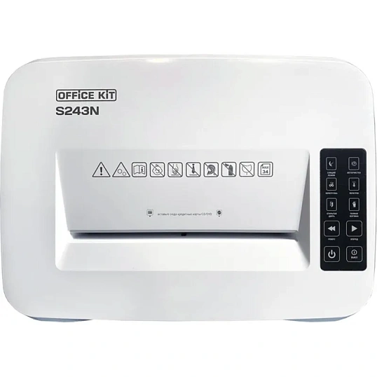 Шредер (уничтожитель) Office Kit S243N 3,9x38, ур.секр. P-4, 34лист, 26л