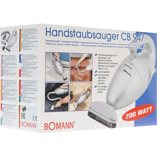 Пылесос Bomann CB 947 silber 700 W