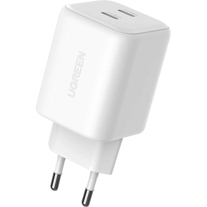 Зарядное устройство UGREEN X526(65154) 45W,USB-C GaN,EU,белый