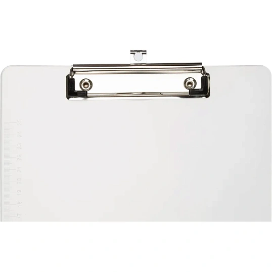 Папка-планшет Attache А4, жесткий пластик 2мм, белый