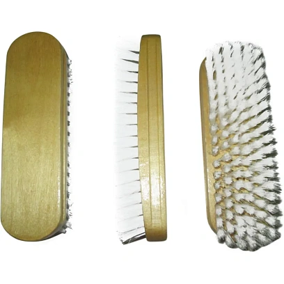 Щетка для одежды дерево светл., лакированная,12шт.