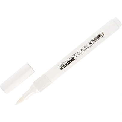Маркер кисть акриловый SKETCH&ART белый, 22-0151