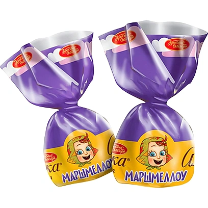 Конфеты Аленка Маршмеллоу со вкусом вареной сгущенки 3кг/уп