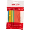 Набор термоусад. трубок №17 10/5мм,7цв.  21шт.по 10см REXANT 29-0117