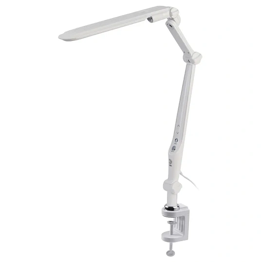 Светильник настольный  ЭРА NLED-496-12W-W светодиодный на струбцине, белый