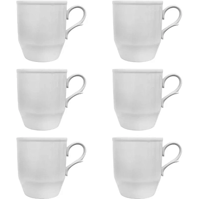 Кружка 350 мл Русское поле Белая 24шт/уп