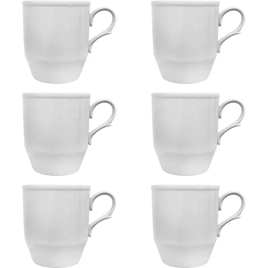 Кружка 350 мл Русское поле Белая 24шт/уп