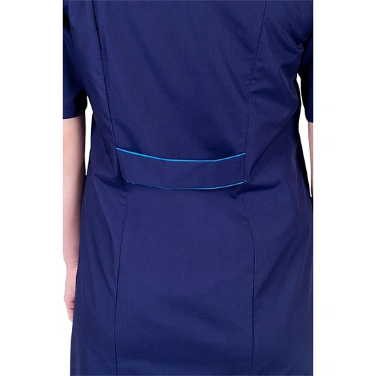 Халат ДИАНА, т/синий-голубой (Хал 818), 80-84/ 170-176