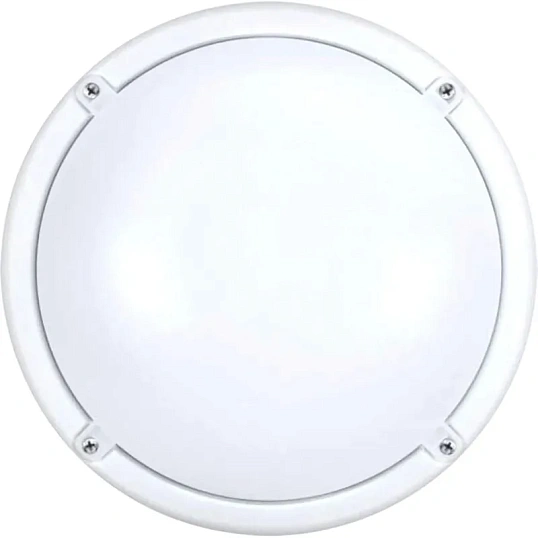 Светильник ЖКХ светодиод  ОНЛАЙТ 12Вт,4000K,IP65,с опт-акуст.датчик,71623