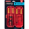 Набор отверток диэлектрических Topfort 8 предметов (VDE 578208)