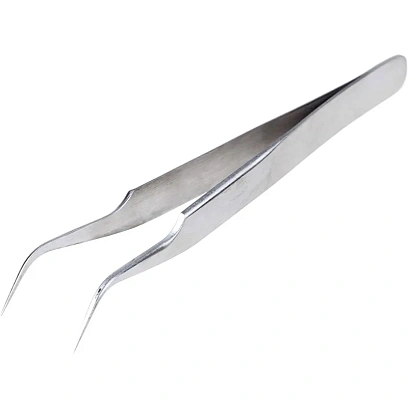 Пинцет изогнутый, узкий 125 мм (блистер) REXANT (12-0378)