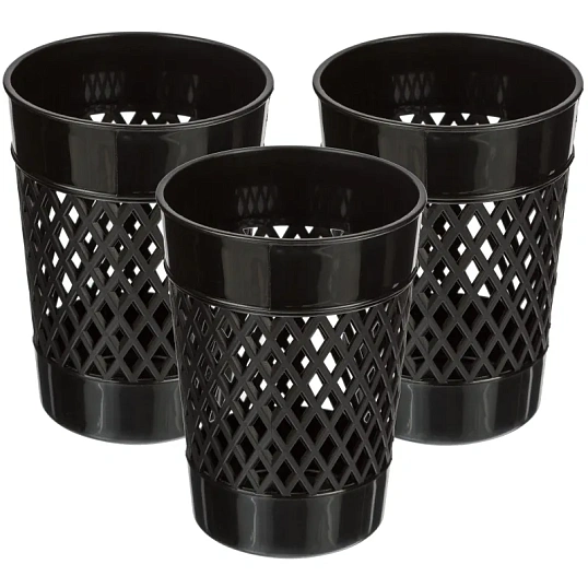 Подставка-стакан для ручек  Attache эконом  3шт/уп черный