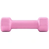 Гантель неопреновая STARFIT DB-201 1 кг, розовый пастель., ЦБ-00001426